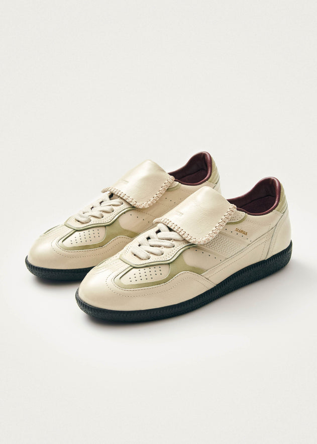 Tb.490 Club Onix Cream Leather Sneakers