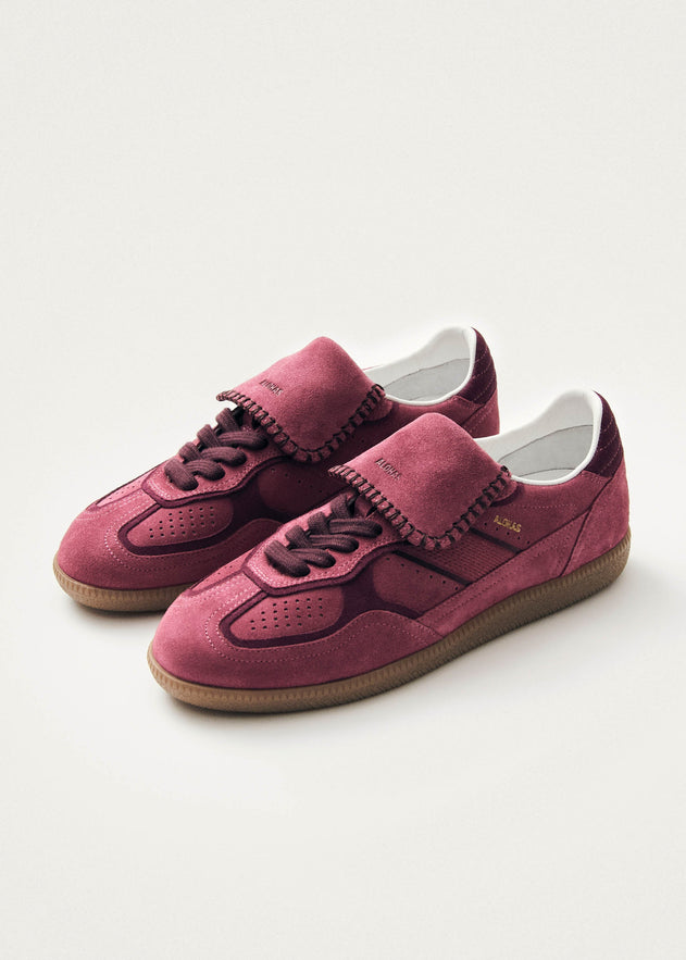 Tb.490 Club Suede Raspberry Leather Sneakers