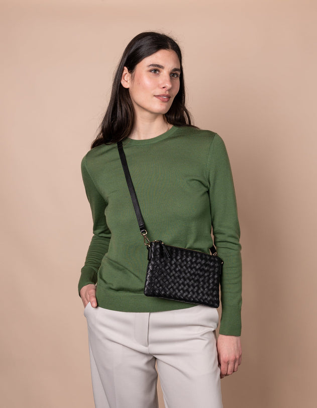 Lexi Laukku Woven Black