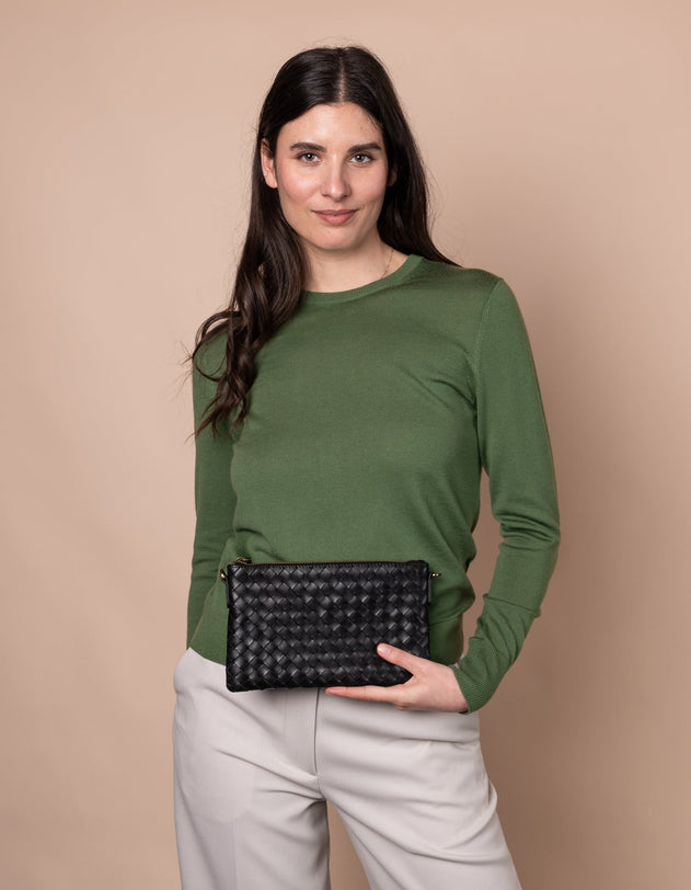 Lexi Laukku Woven Black