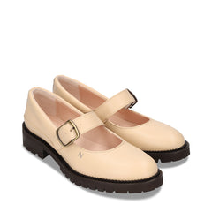 Emisa Mary Jane Loafer Beige