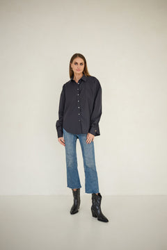 Classic Oversized Shirt Black