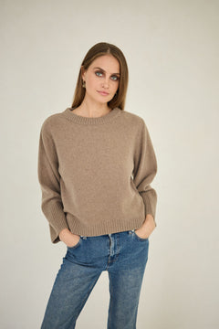 Cashmere Sweater Verona Taupe