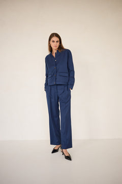 Enzo Jacket Navy Blue