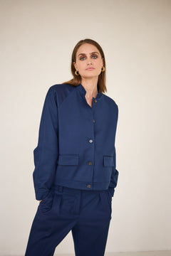 Enzo Jacket Navy Blue