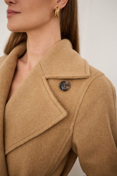 Classic Cashmere Coat Camel