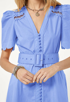 Euphoric Short Dress Vista Blue