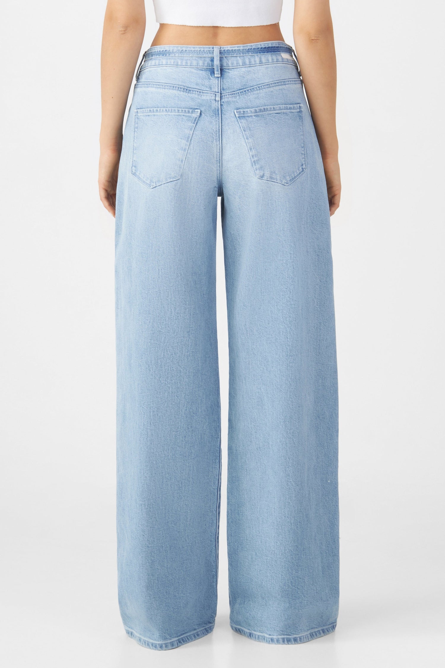 Sunny Wide Leg Classic Jeans Bright Blue