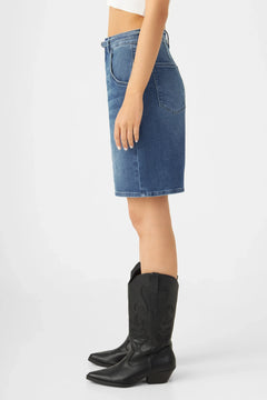 Blinky Soft Denim Shorts Vintage Blue