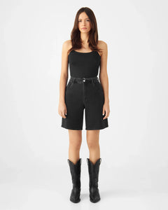 Blinky Soft Denim Shorts Black Denim