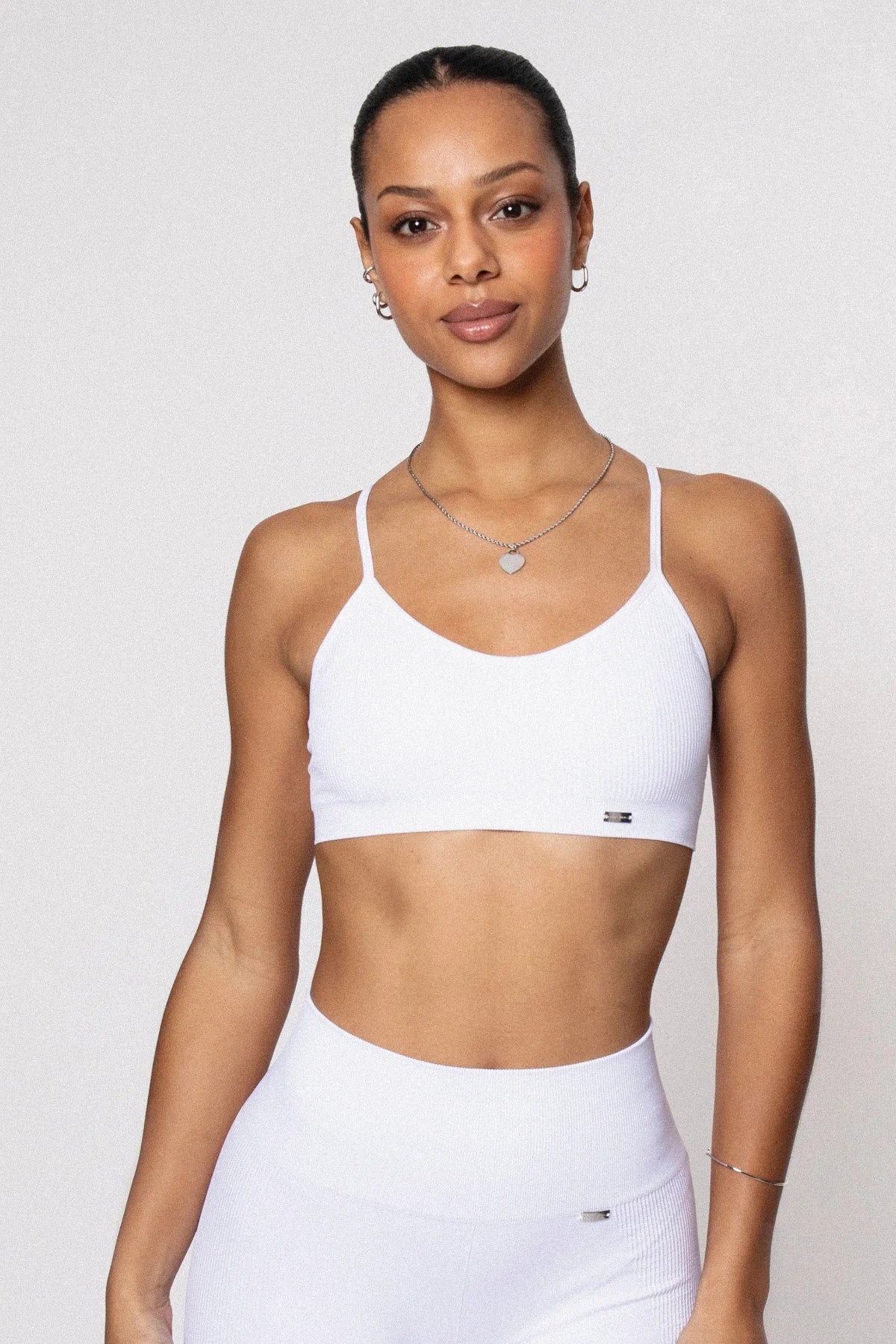 Skin Sports Bra White