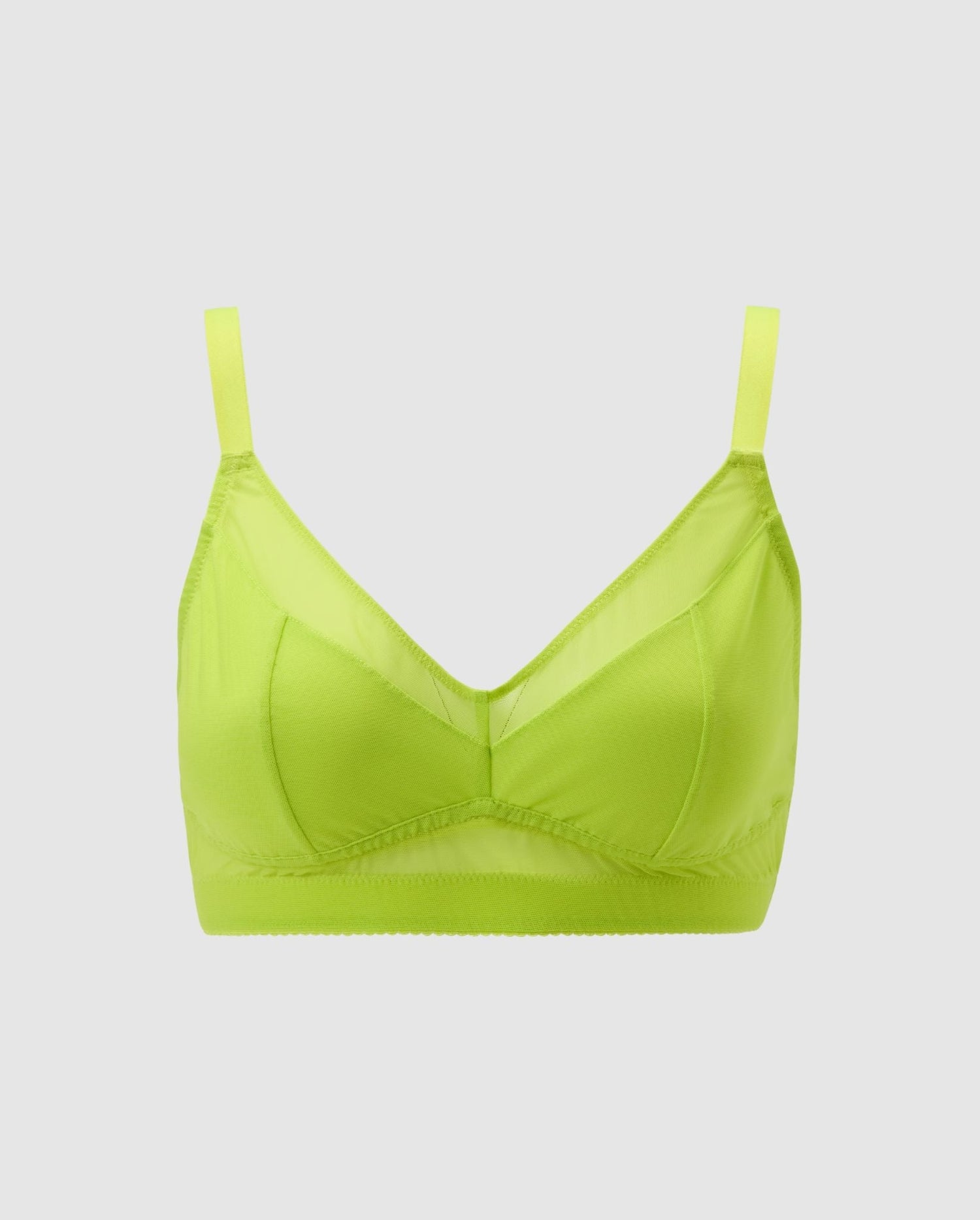 Mesh Support Bra Zesty Lime