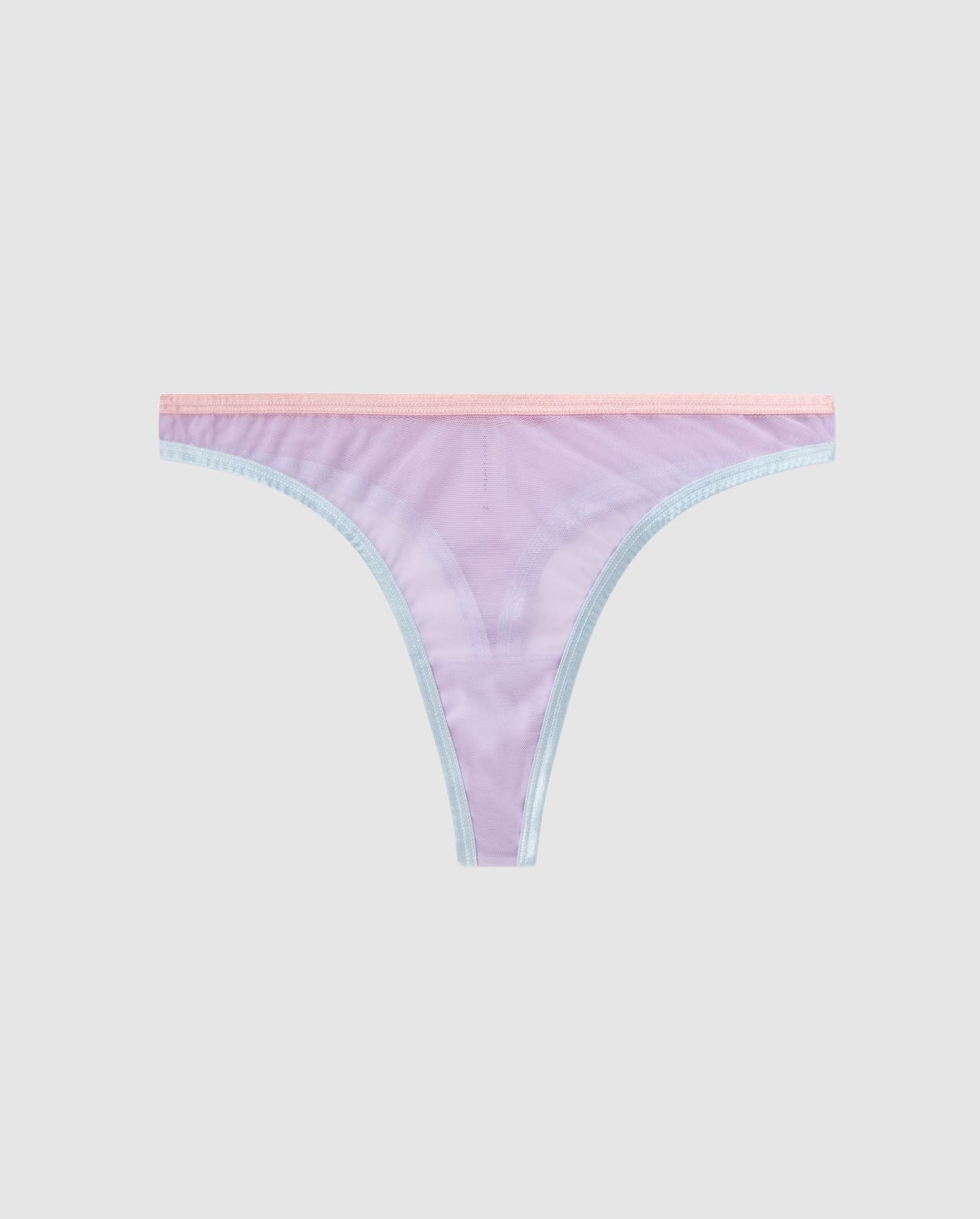 Mesh Thong Pastel Lilac