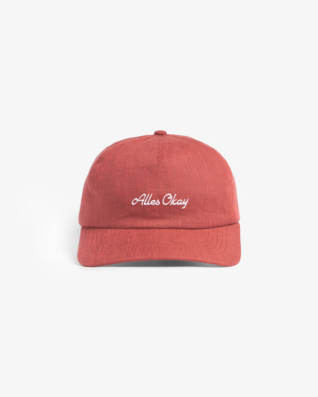 Floppy Cap  Dusty Red