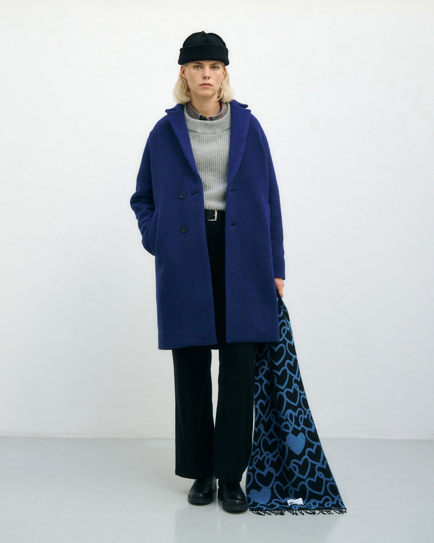 Formal Coat Royal Blue