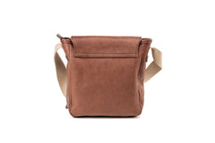 Leather Messenger Park Avenue Collection Tobacco