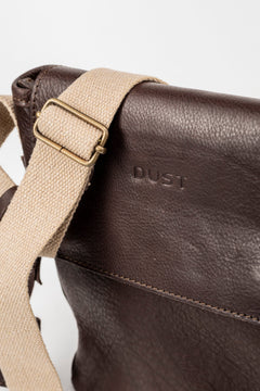 Leather Messenger Park Avenue Collection Coffee