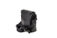 Leather Messenger Park Avenue Collection Black