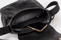 Leather Messenger Park Avenue Collection Black