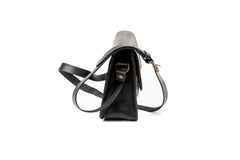 Leather Crossbody Santa Fe Collection Black