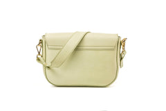 Leather Crossbody Broadway Collection Pistachio