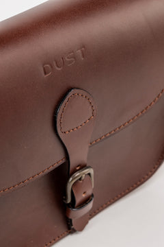 Leather Bag Princeton Collection Dark Brown
