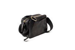 Leather Crossbody Sausalito Collection Black