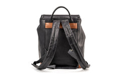 Leather Backpack Laurel Canyon Collection Black