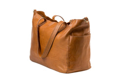 Leather Tote Fifth Avenue Collection Brown