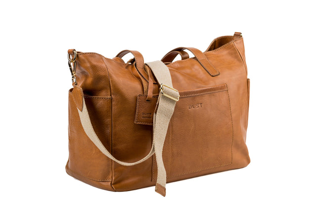 Leather Tote Fifth Avenue Collection Brown