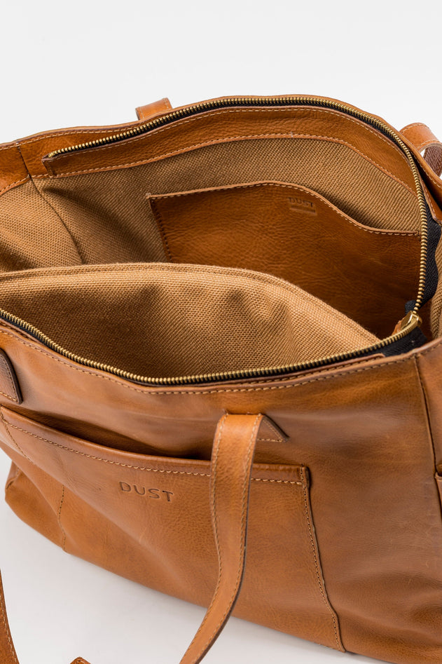 Fifth Avenue Tote Ruskea
