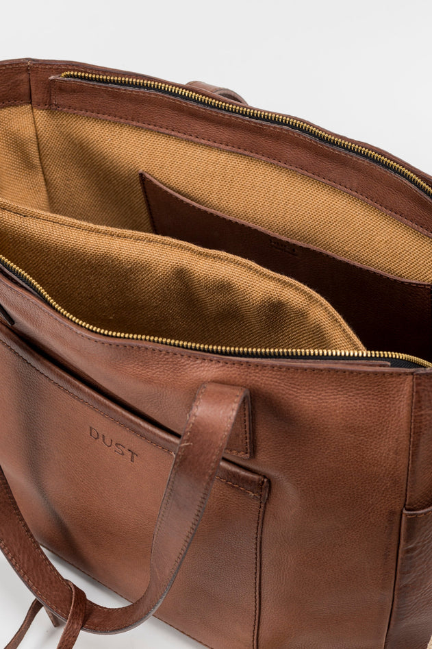 Fifth Avenue Tote Tobacco Brown