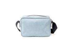 Leather Crossbody Sausalito Collection Light Blue