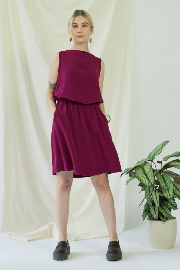 Bella Dress Magenta
