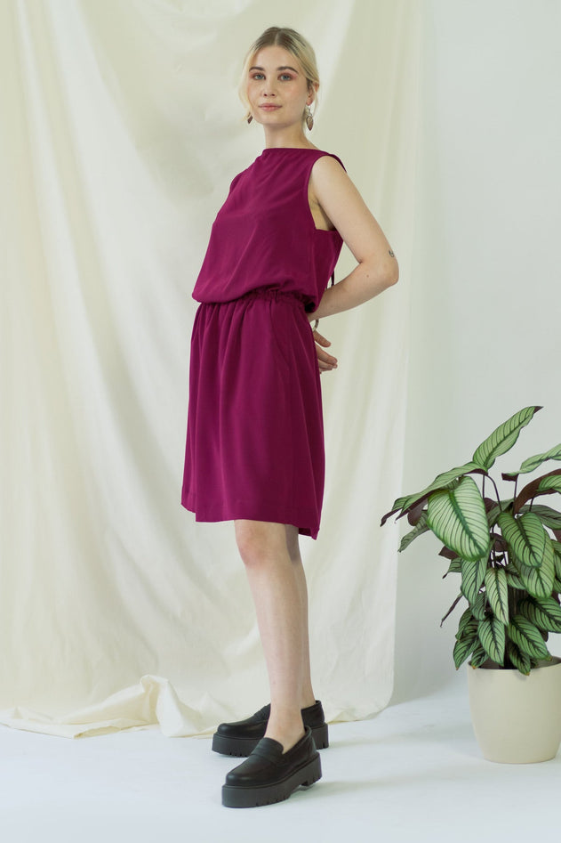 Bella Dress Magenta