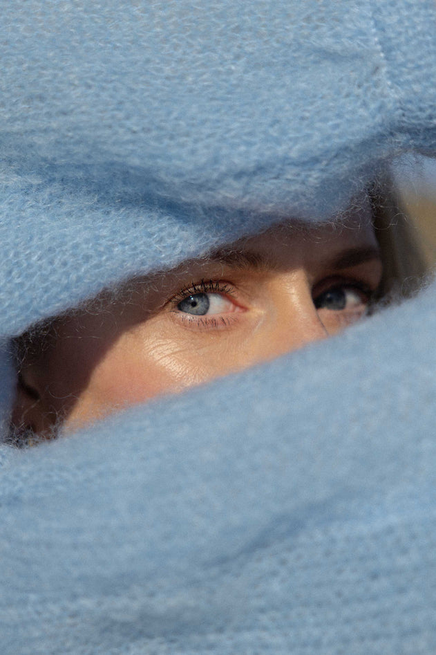 Melody Mohair Jumper Sky Blue