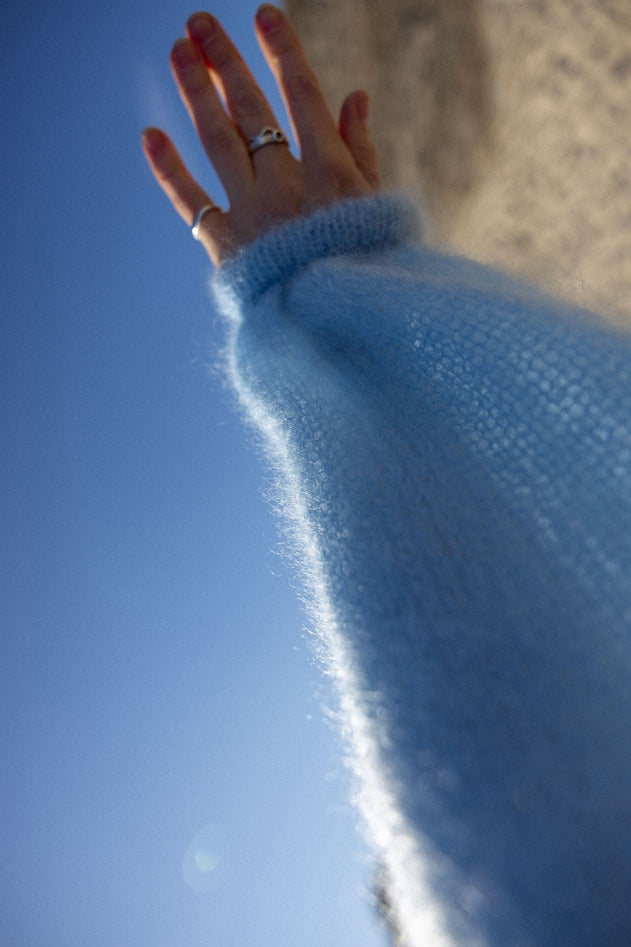 Melody Mohair Jumper Sky Blue