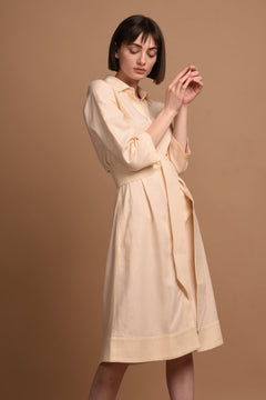 Mariam Dress Cream White