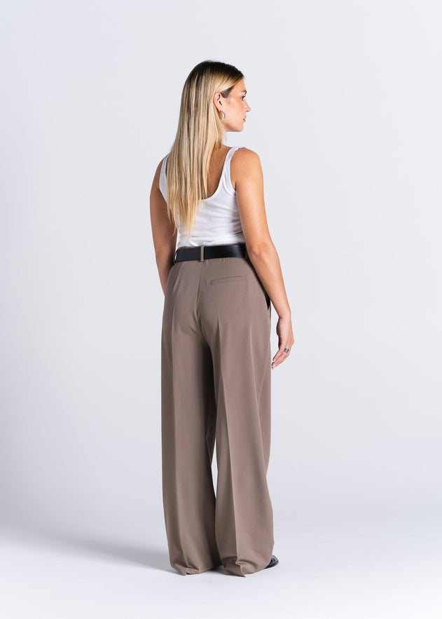 Jagger Tailored Trousers Taupe