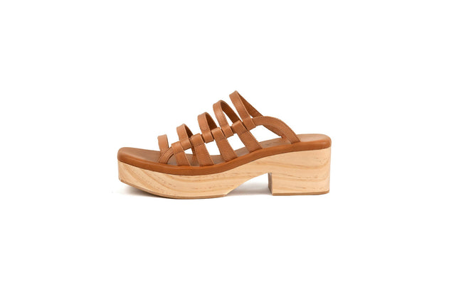Gardenia Wedge Sandal Tan