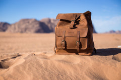 Leather Backpack Mod 103 Heritage Brown