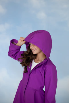 Fuchsia Coat for Girls Daring Fuchsia