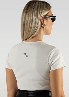 GS T-Shirt Full Length - White