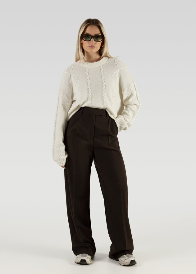 Jagger Tailored Trousers Brown