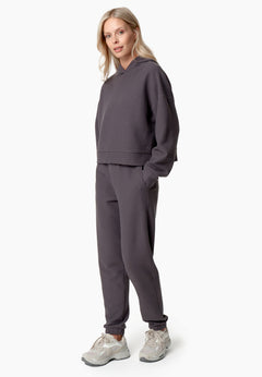 Hanna Waffle Hoodie Shadow