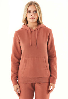 Haree Soft Touch Organic Cotton Hoodie Cinnamon