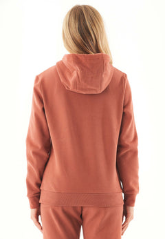 Haree Soft Touch Organic Cotton Hoodie Cinnamon