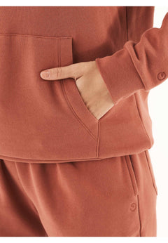 Haree Soft Touch Organic Cotton Hoodie Cinnamon