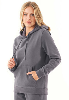 Haree Soft Touch Organic Cotton Hoodie Shadow