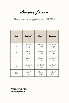 Klassinen pellava shortsit Hermes